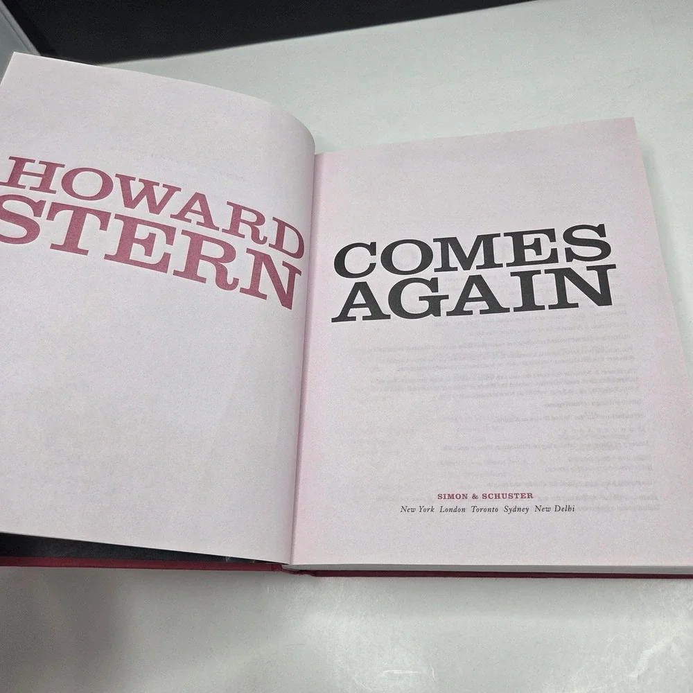 Simon & Schuster howard stern
